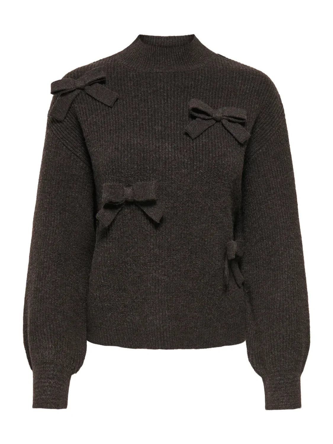 Jersey ONLY Lisa Lazos Marrón | Bicos de Fío