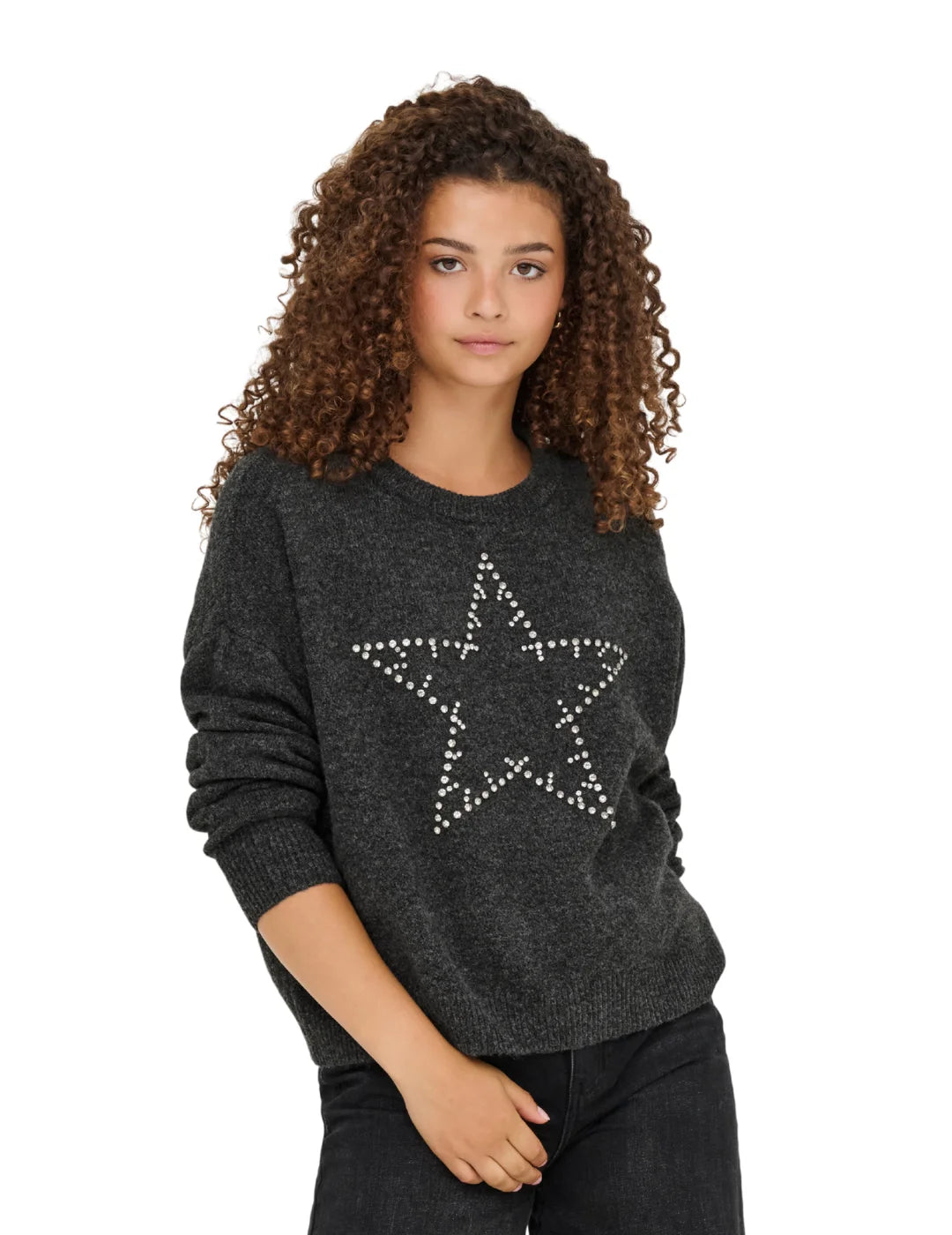 Jersey ONLY Renata Gris | Bicos de Fío