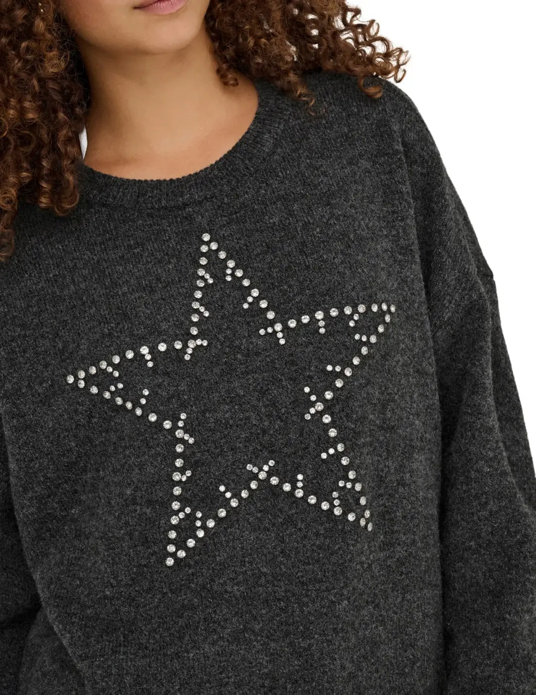 Jersey ONLY Renata Gris | Bicos de Fío