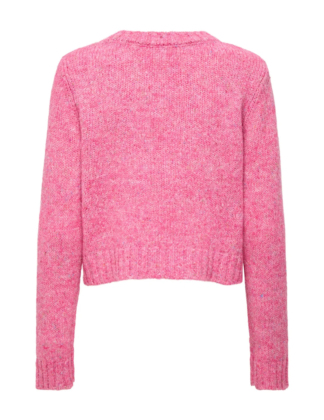 Jersey Cropped ONLY Smilla Love Rosa | Bicos de Fío