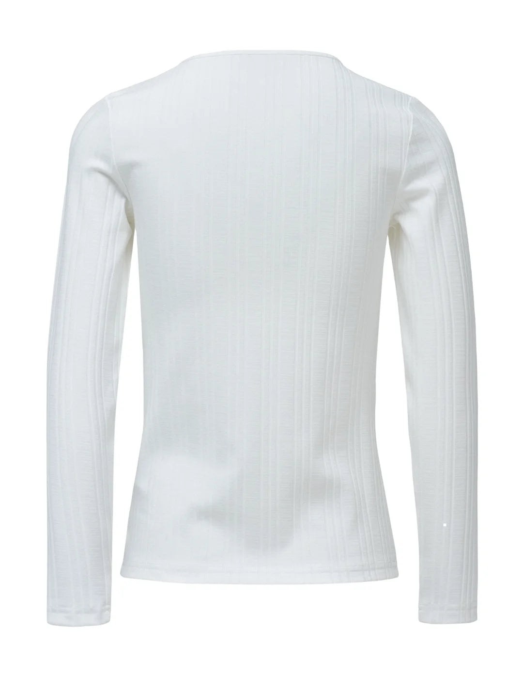 Jersey Acanalado Salsa Jeans Blanco | Bicos de Fío