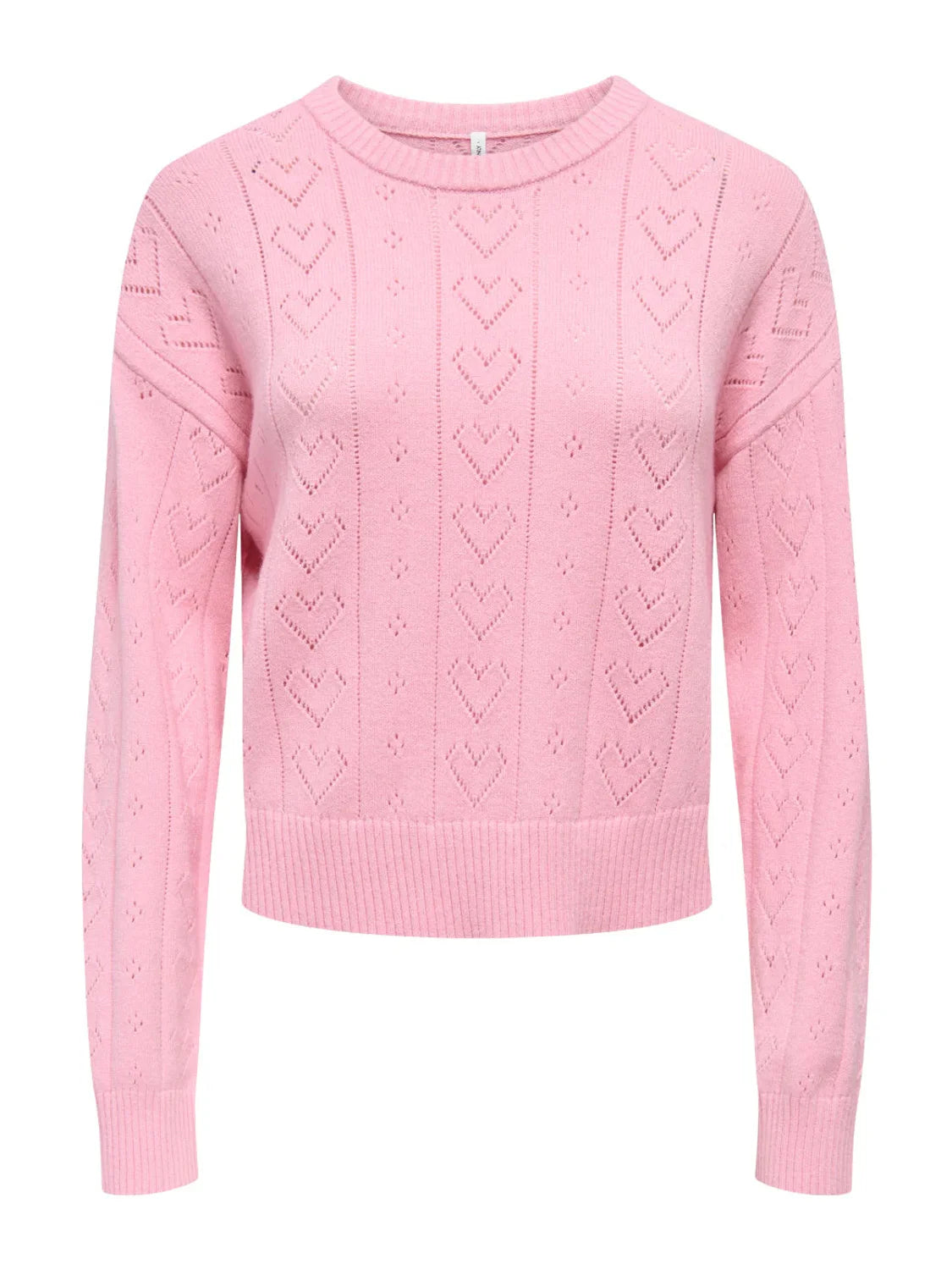 Jersey Corazones ONLY Isa Rosa | Bicos de Fío