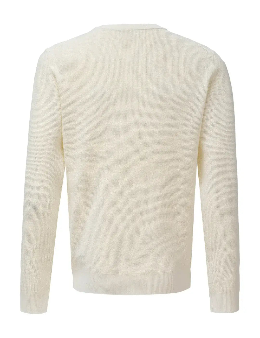 Jersey Punto Franja Salsa Jeans Crudo | Bicos de Fío