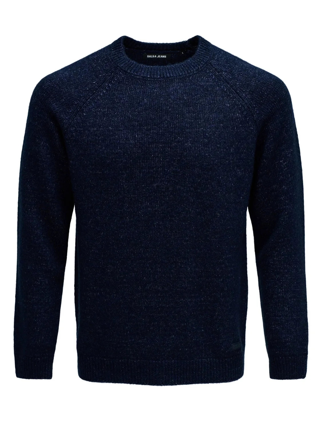 Jersey Punto Jaspeado Salsa Jeans Azul Marino | Bicos de Fío