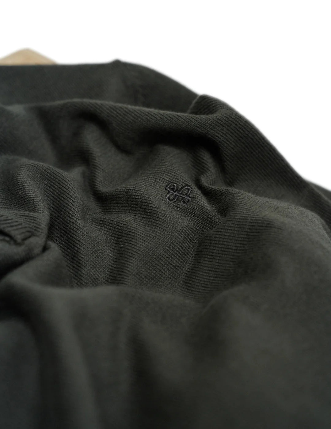 Jersey Punto Botones Salsa Jeans Verde | Bicos de Fío