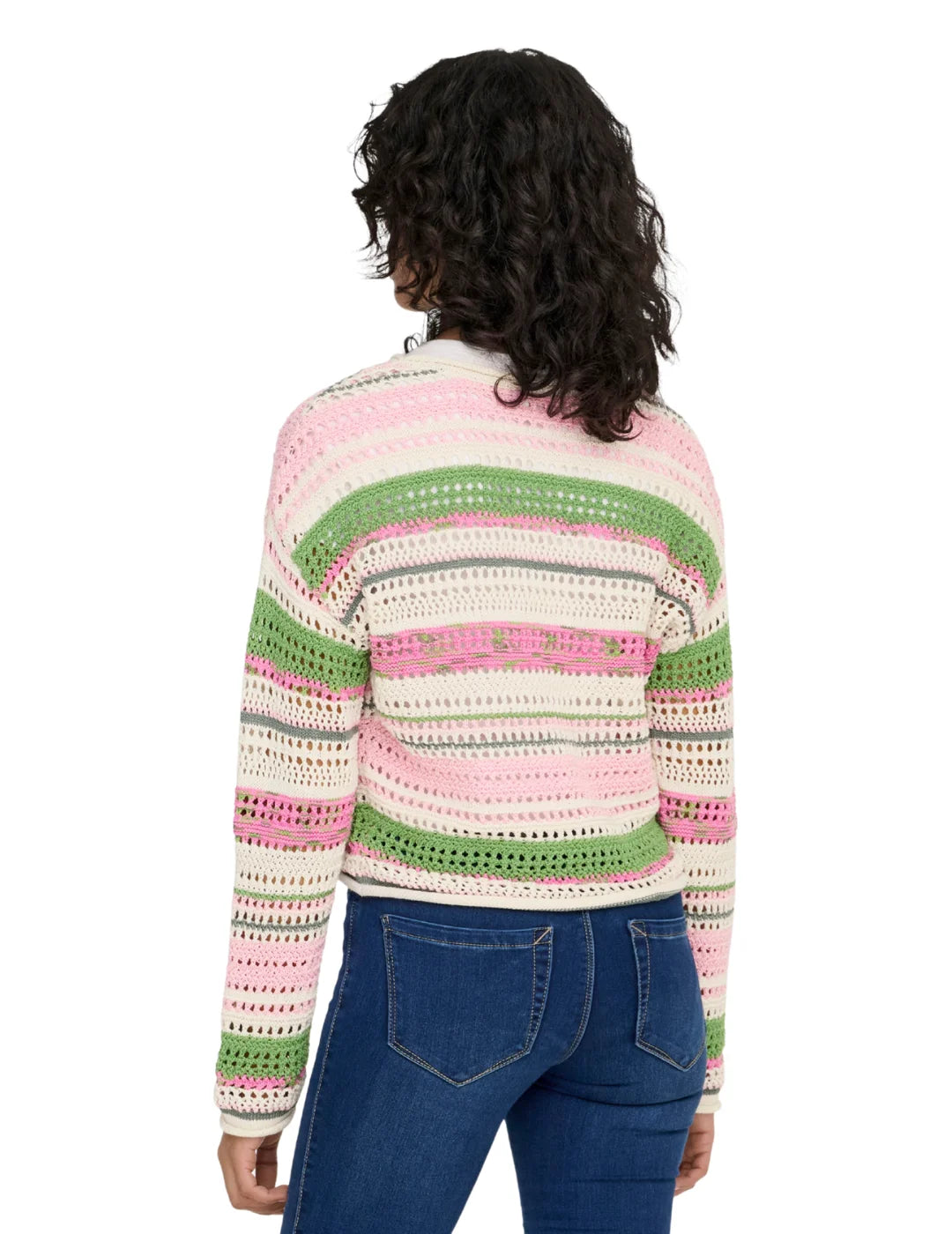 Jersey Rayas ONLY Amelie Rosa | Bicos de Fío