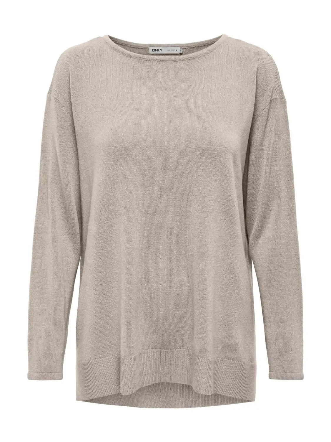 Jersey Cuello Barco Only Onlsun Beige | Bicos de Fío