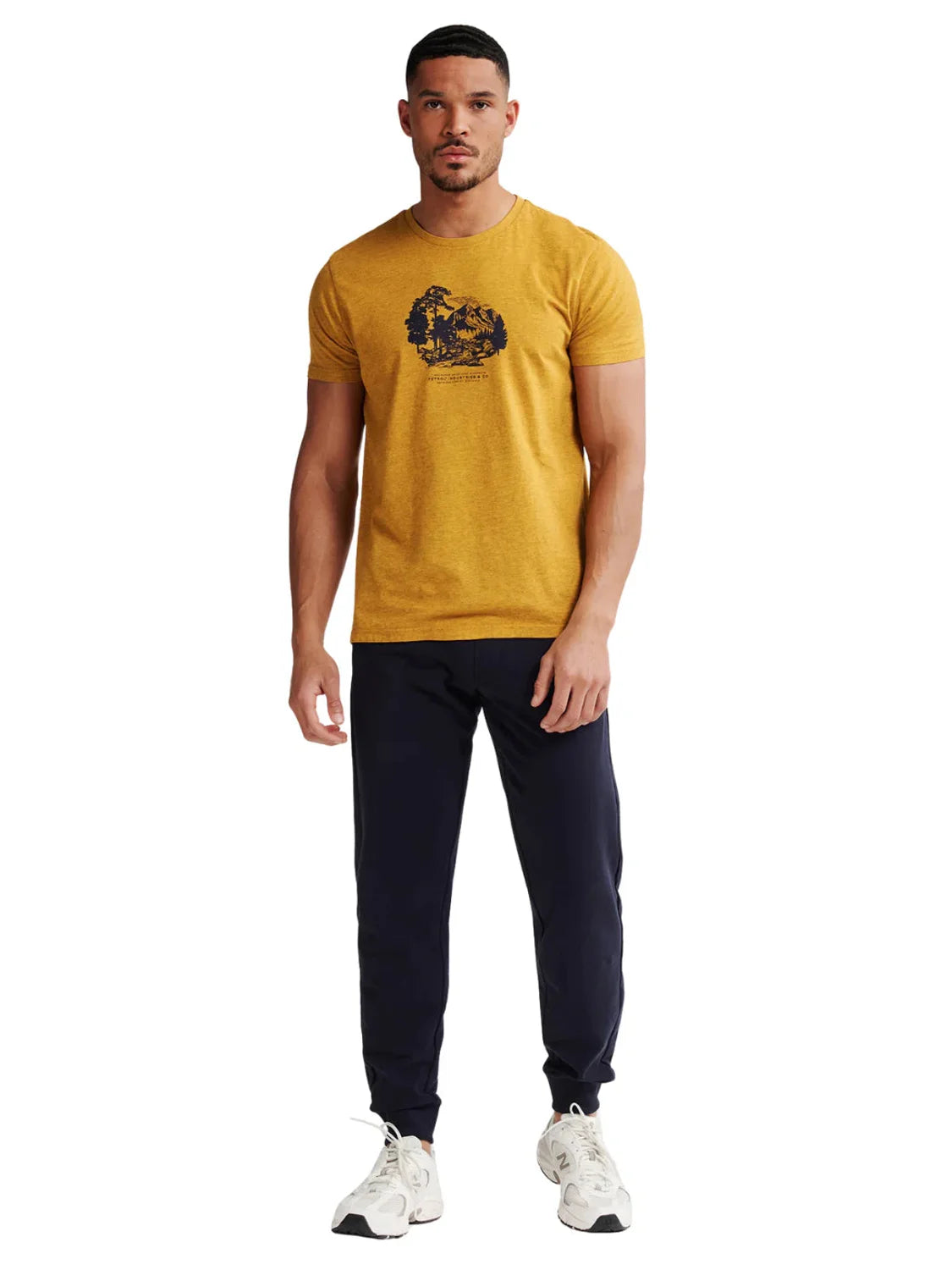 Jogger Puño Petrol Industries Azul Marino | Bicos de Fío