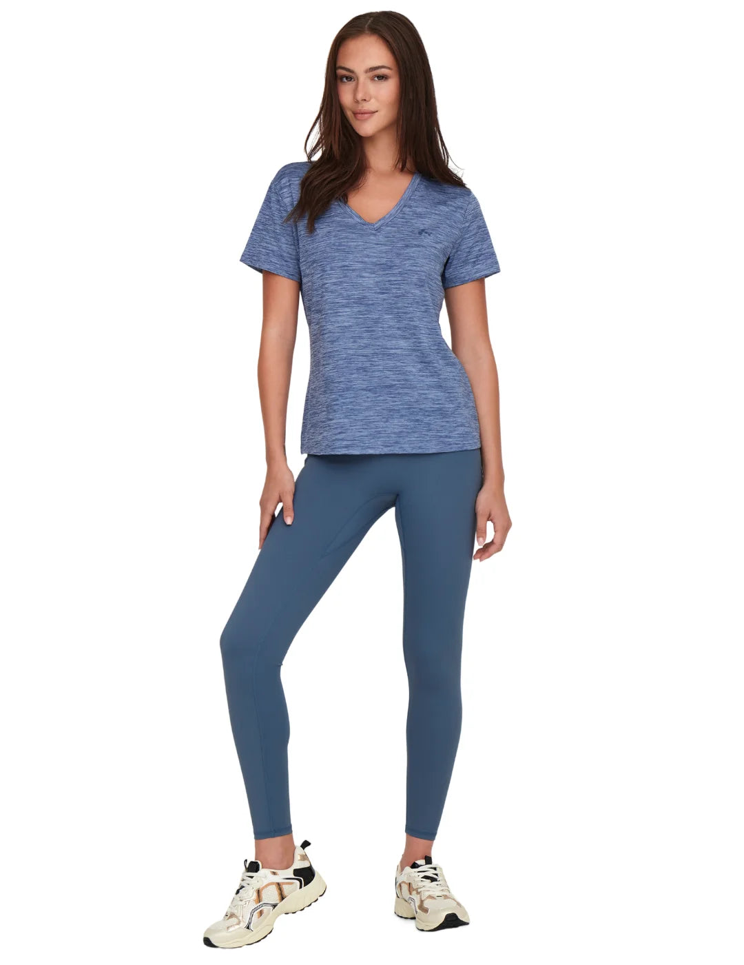 Leggings Deportivos ONLY PLAY Jam Azul | Bicos de Fío