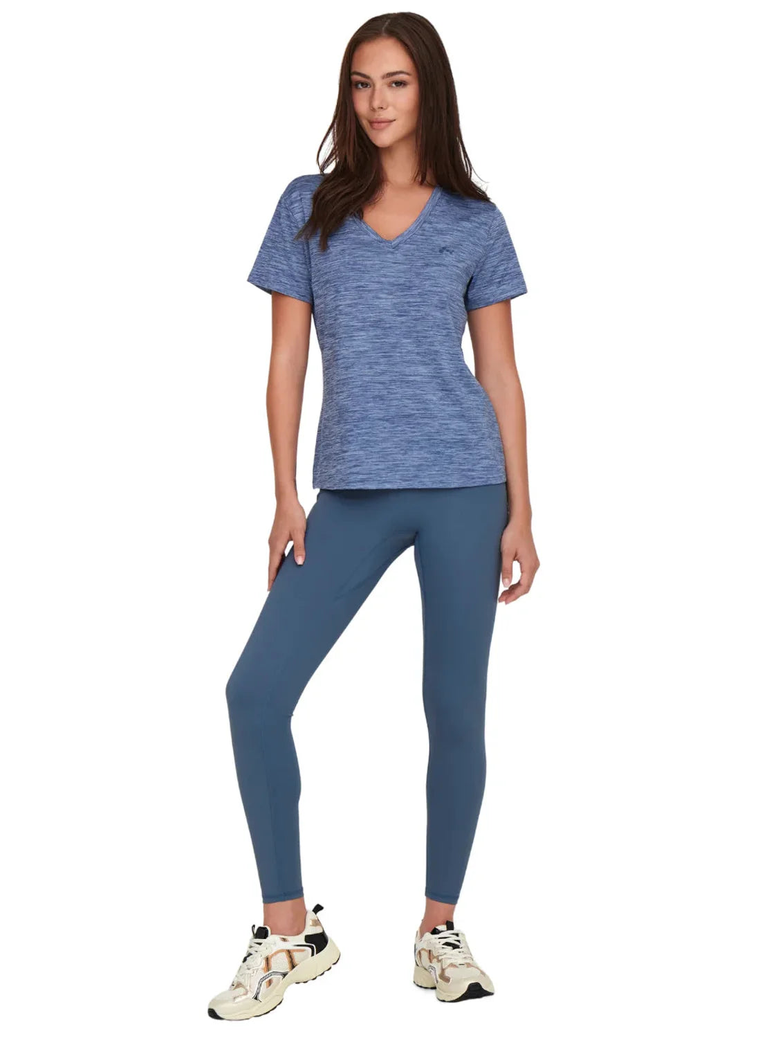 Leggings Deportivos ONLY PLAY Jam Azul | Bicos de Fío