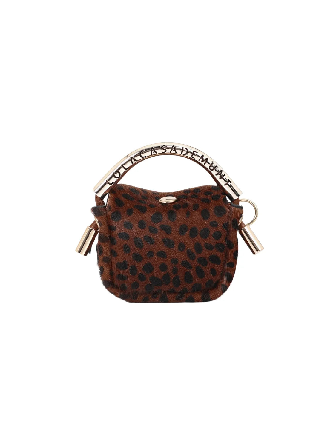 Llavero Mini Bolstito Lola Casademunt Animal Print | Bicos de Fío