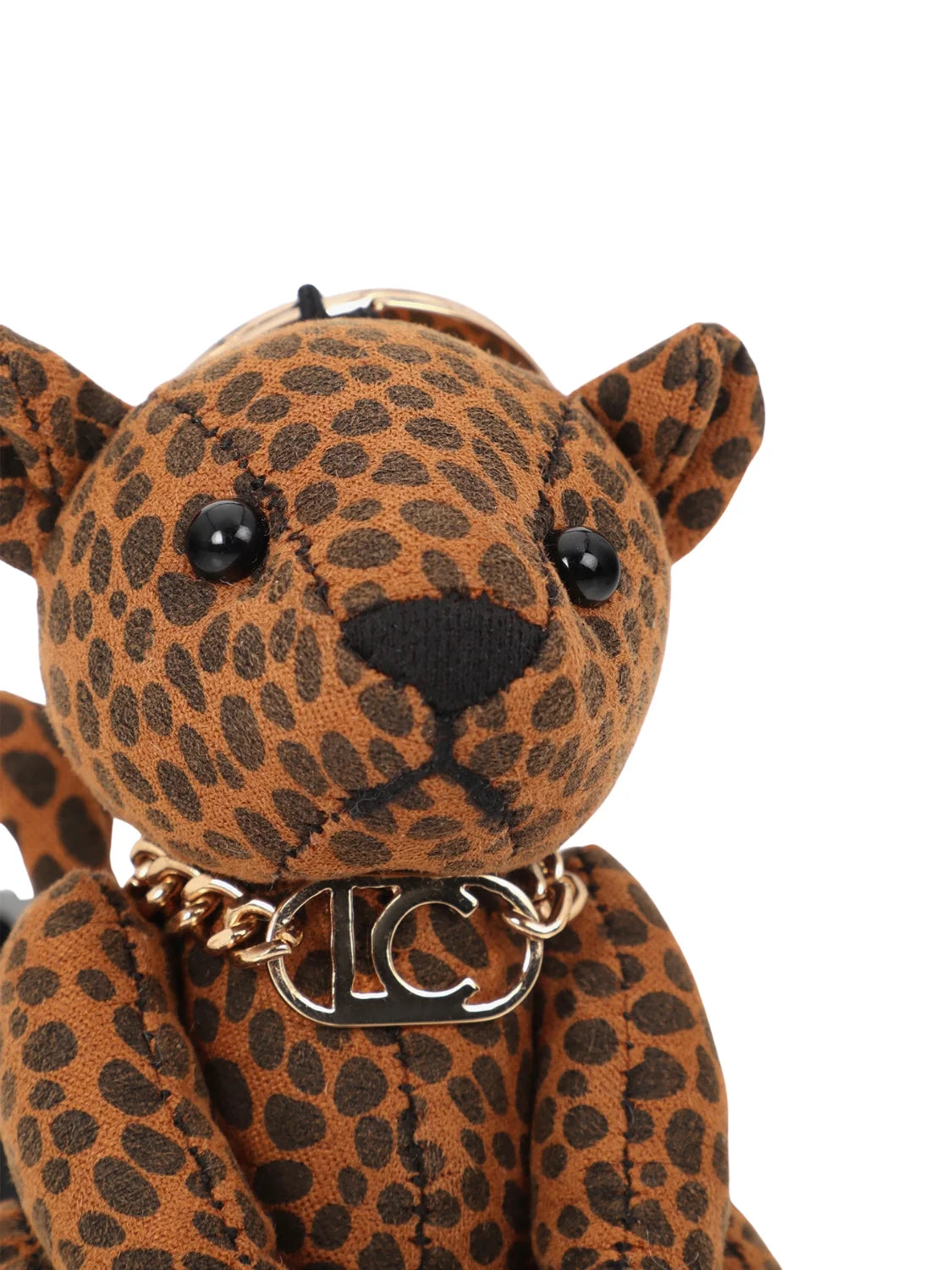 Llavero Muñeco Leopardo Lola Casademunt Marrón | Bicos de Fío