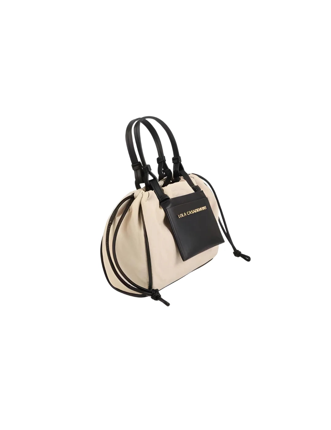 Mini Shopper Lola Casademunt Nylon Crudo | Bicos de Fío