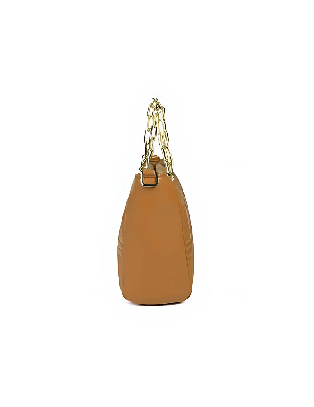 Shopper Lola Casademunt Mix Cadena Camel | Bicos de Fío