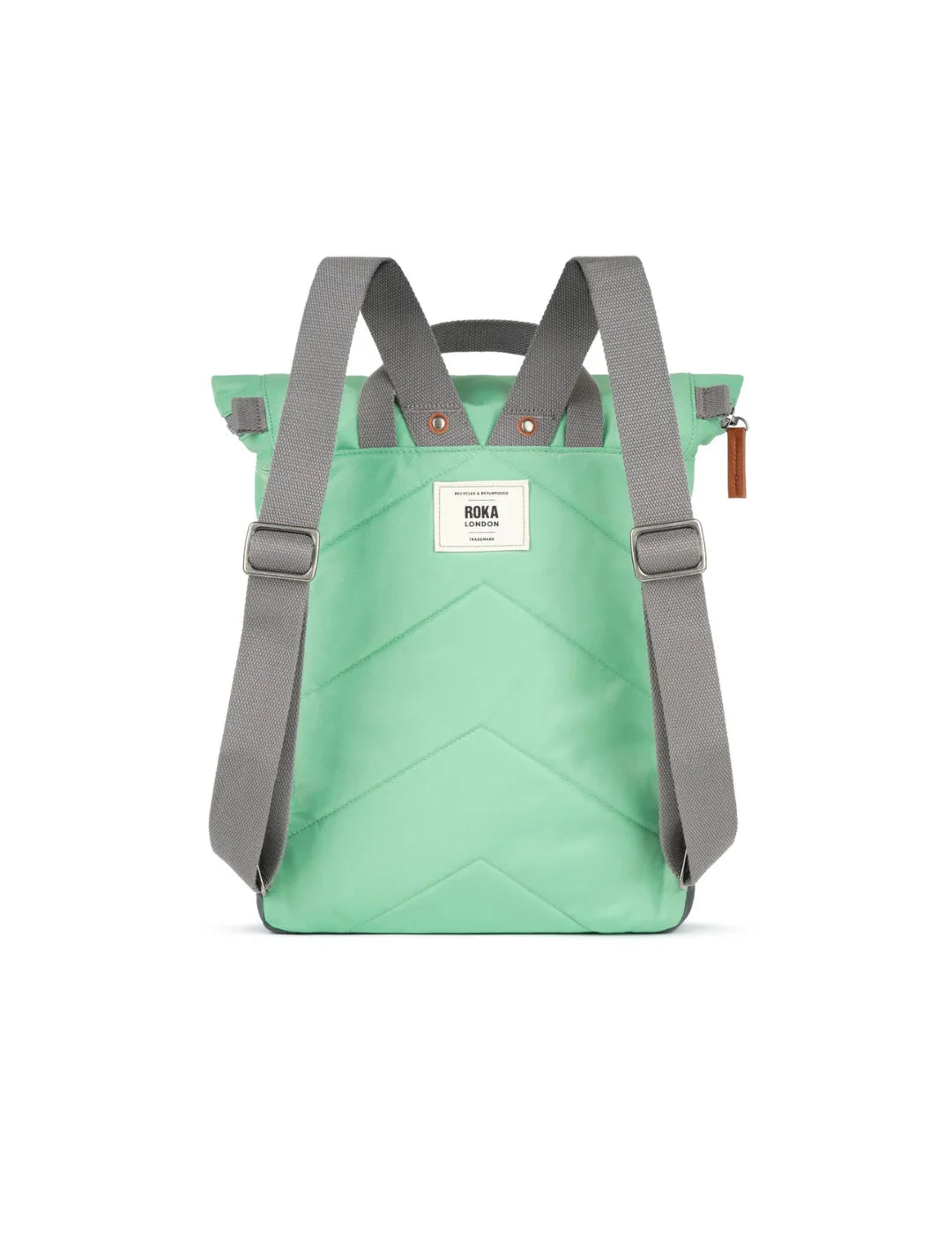 Mochila Roka Canfield B Medium Matcha | Bicos de Fío