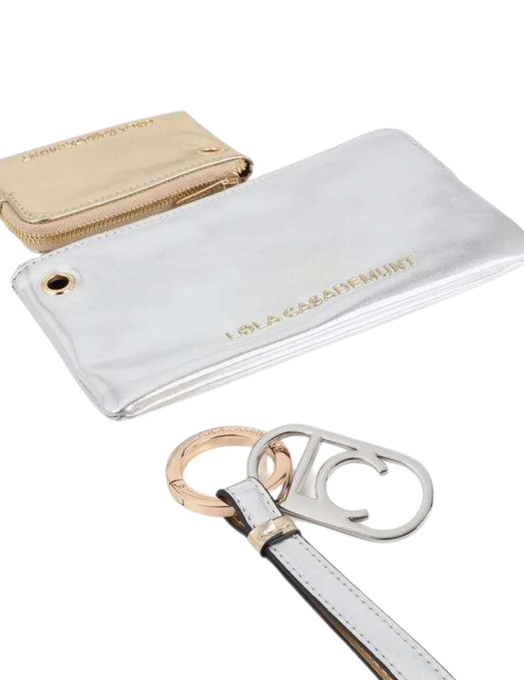 Cartera Monedero Lola Casademunt Metalizado | Bicos de Fío