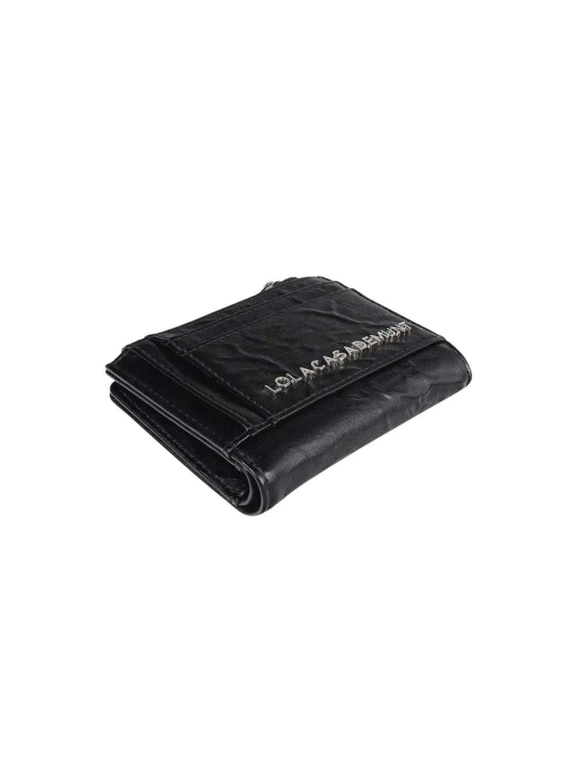 Monedero Tachas Lola Casademunt Negro