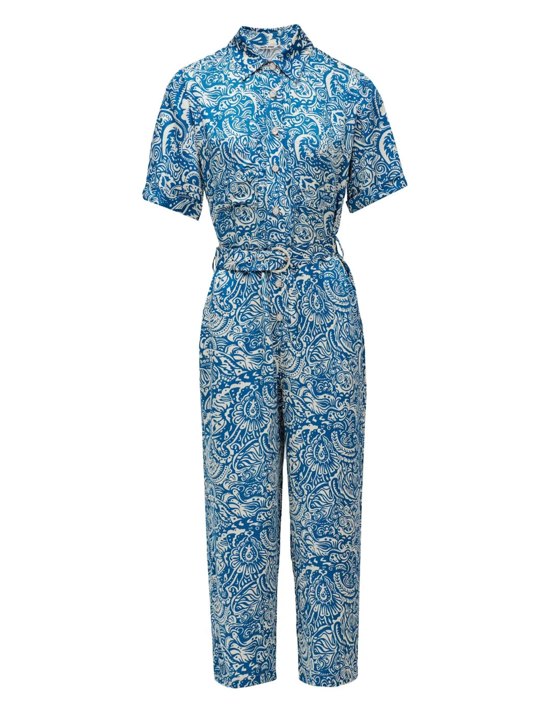 Mono Estampado Salsa Jeans Azul | Bicos de Fío