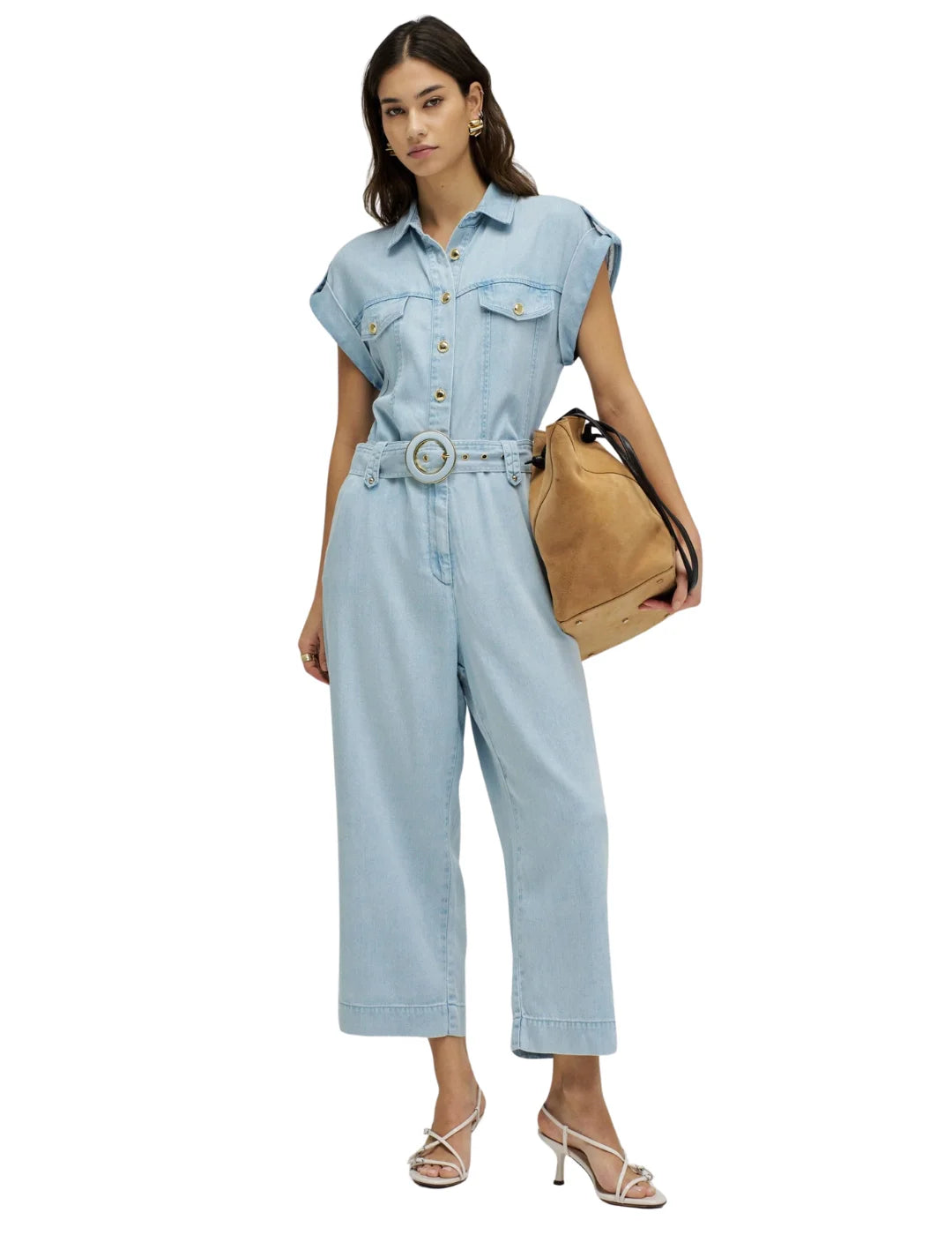 Mono Lightdenim Salsa Jeans Azul | Bicos de Fío