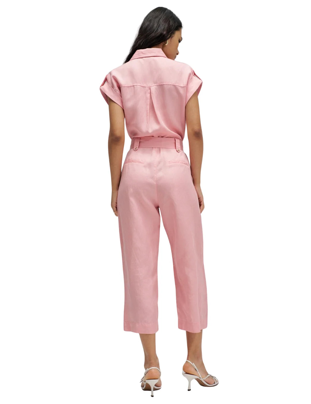 Mono Lightdenim Salsa Jeans Rosa | Bicos de Fío