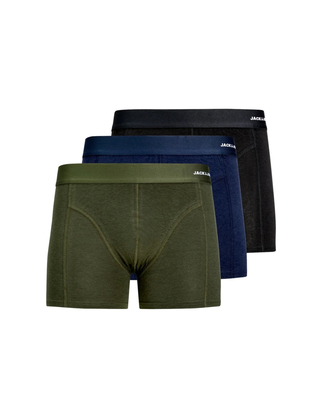 Pack 3 Boxer Jack&Jones Basic Bamboo VNM | Bicos de Fío