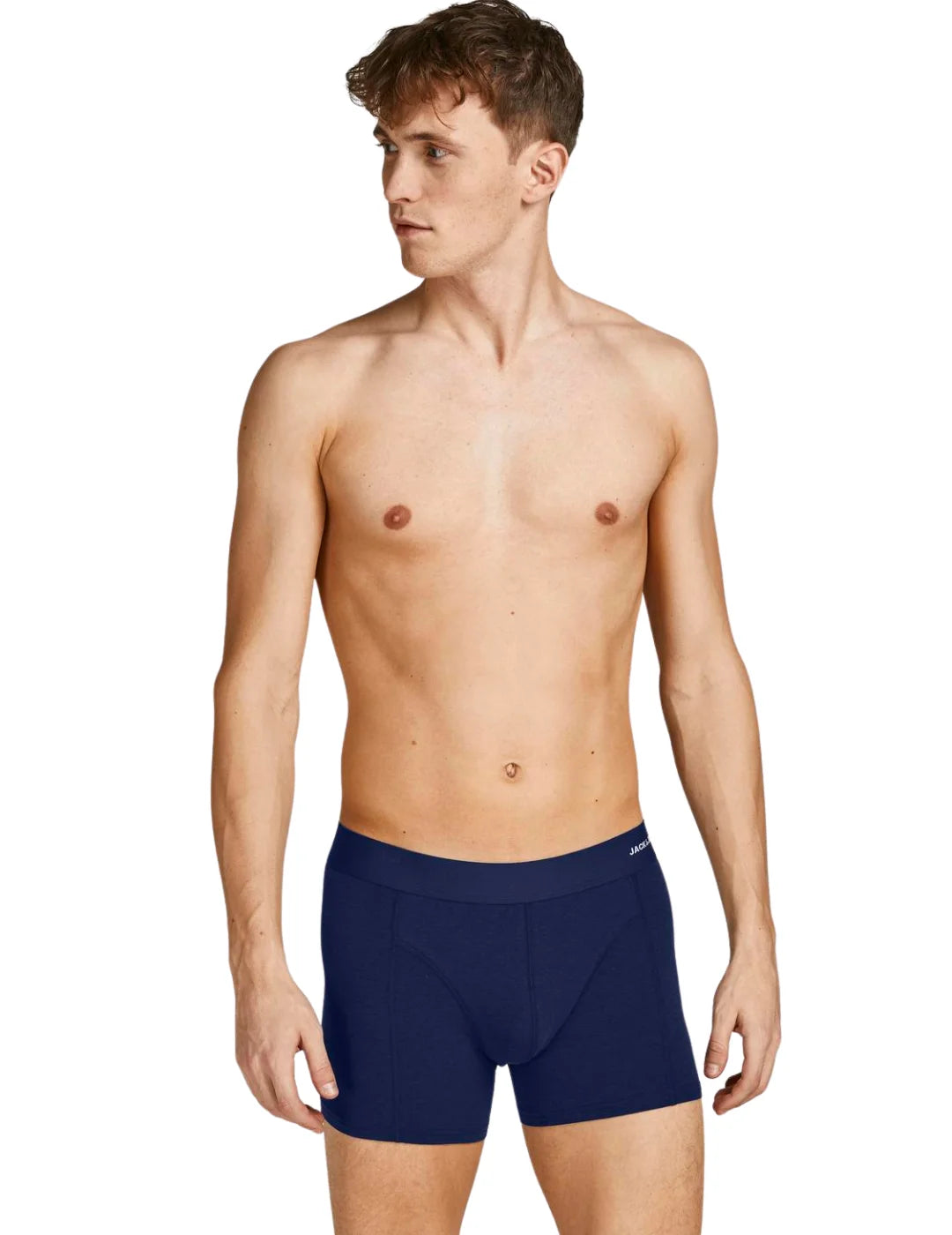 Pack 3 Boxer Jack&Jones Basic Bamboo VNM | Bicos de Fío