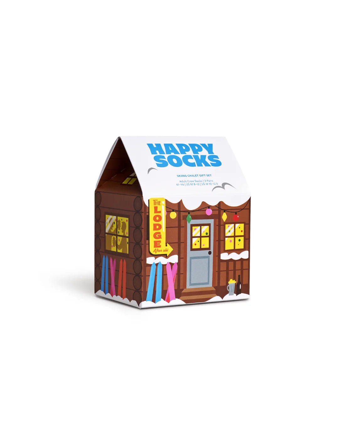 Pack 2 Calcetines Happy Socks Skiing Chalet | Bicos de Fío