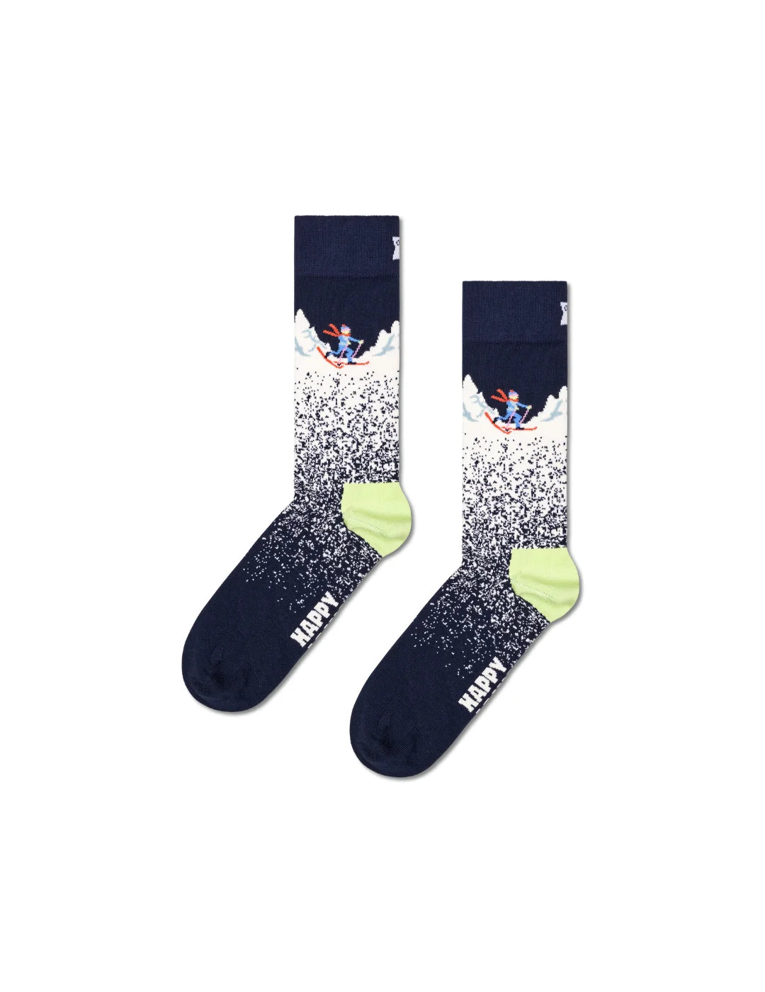 Pack 2 Calcetines Happy Socks Skiing Chalet | Bicos de Fío