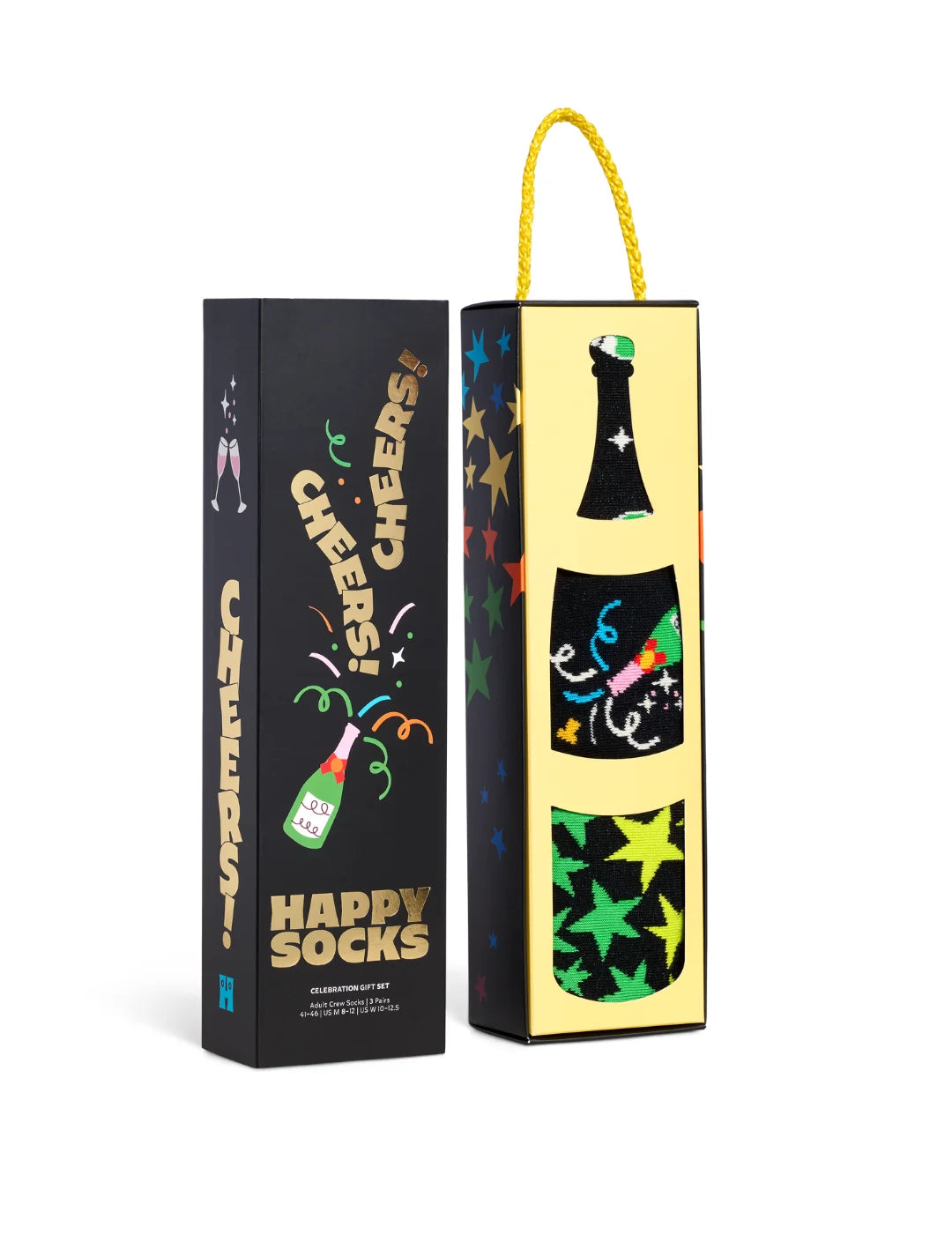 Pack 3 Calcetines Happy Socks Celebrations | Bicos de Fío