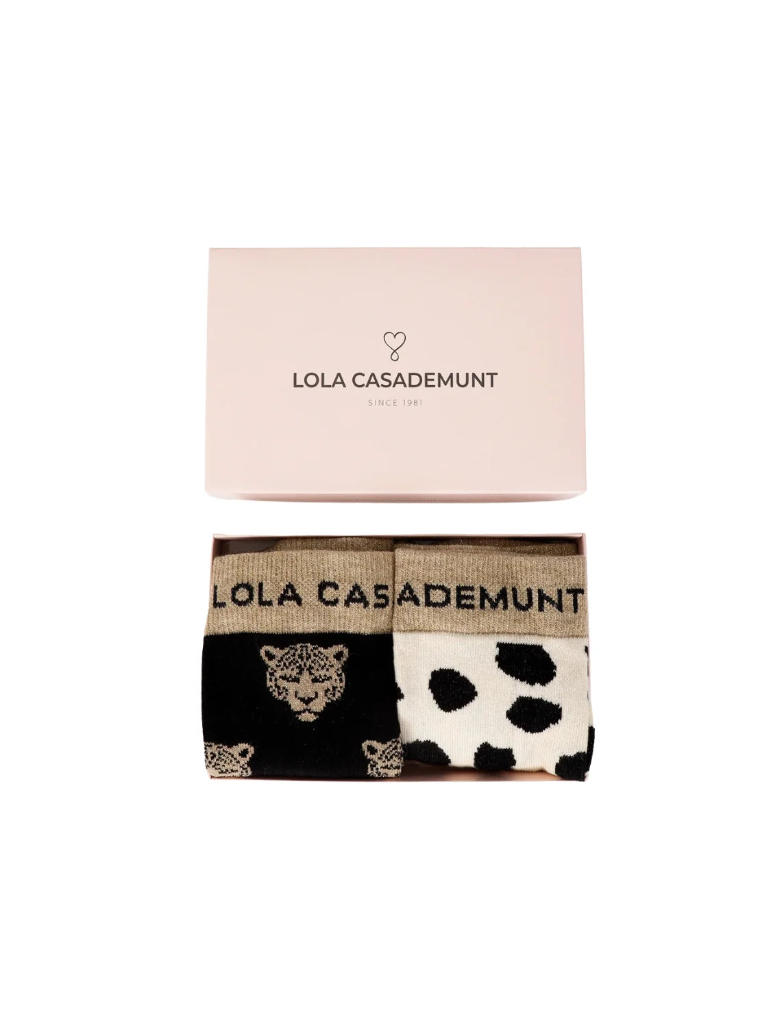 Pack 2 Calcetines Lurex Lola Casademunt | Bicos de Fío