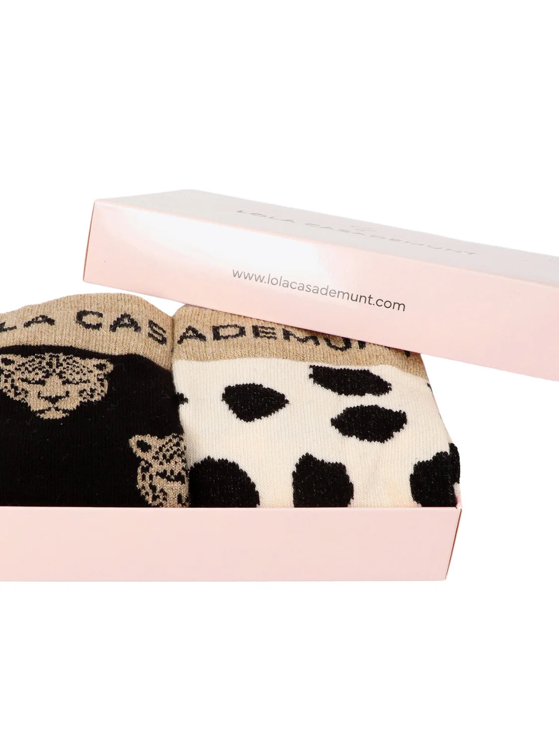 Pack 2 Calcetines Lurex Lola Casademunt | Bicos de Fío