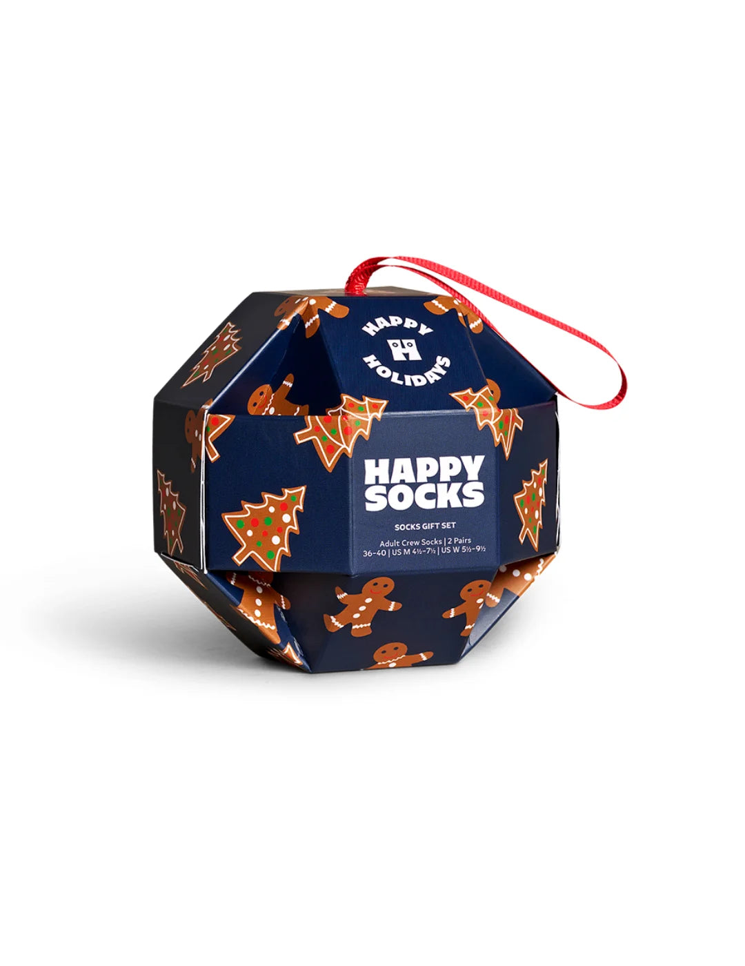 Pack Regalo Calcetines Happy Socks Gingerbread Cookies | Bicos de Fío