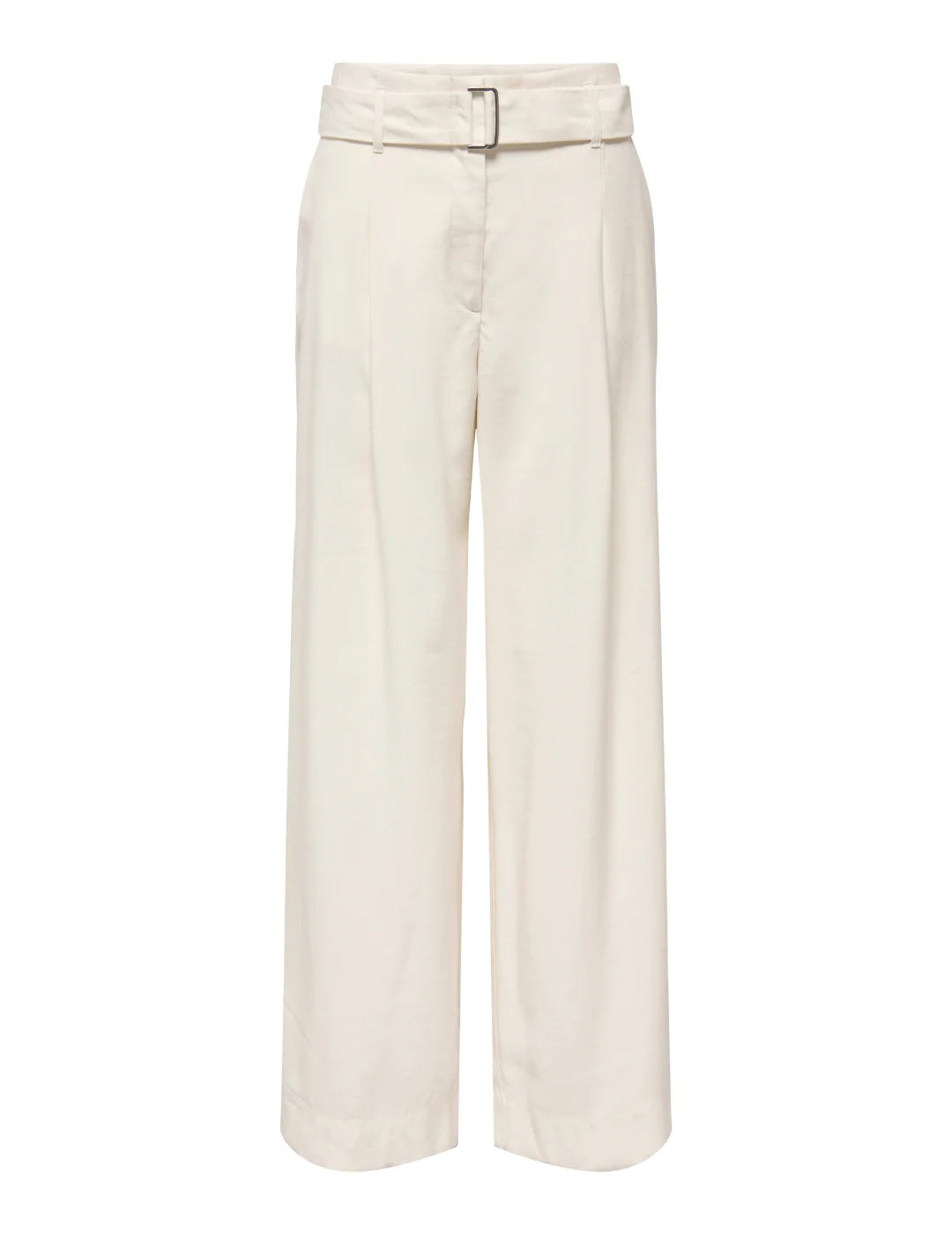Pantalón Ancho ONLY Tila Crudo | Bicos de Fío