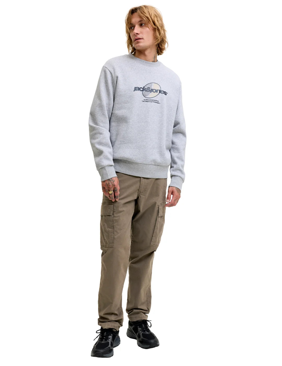 Pantalón Cargo Jack&Jones Kane Frank Crocodile | Bicos de Fío