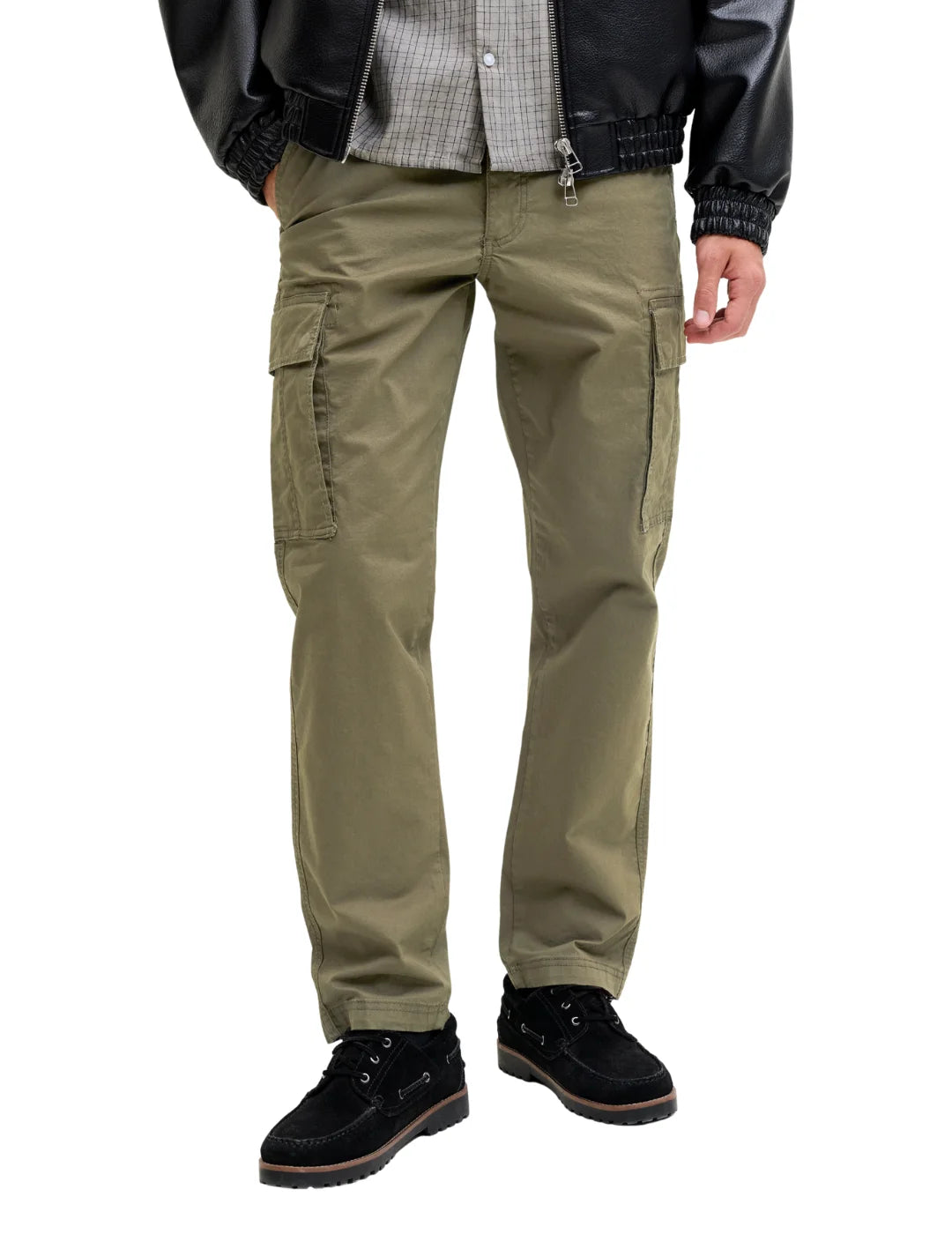 Pantalón Cargo Jack&Jones Kane Frank Oliva | Bicos de Fío
