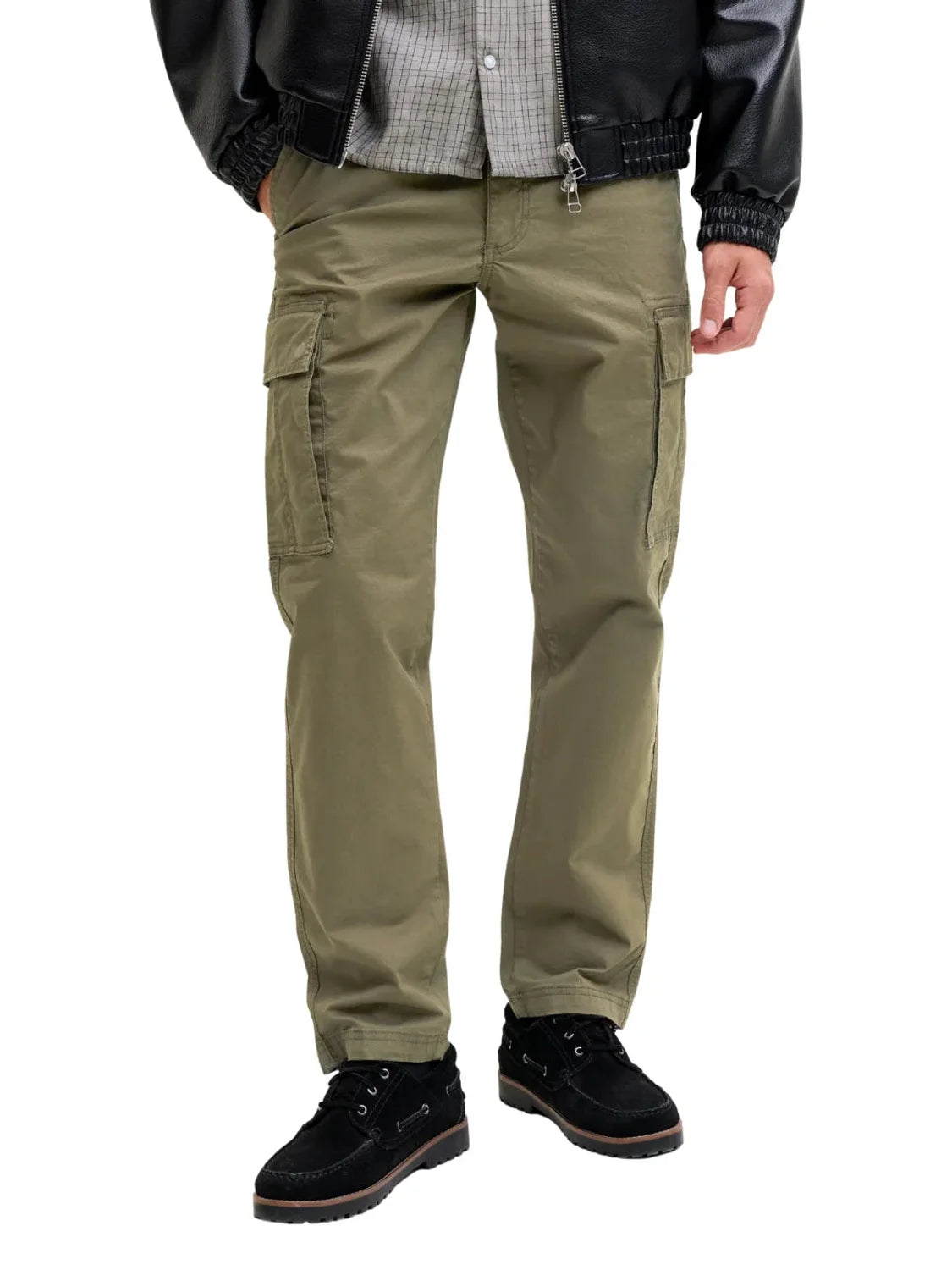 Pantalón Cargo Jack&Jones Kane Frank Oliva | Bicos de Fío