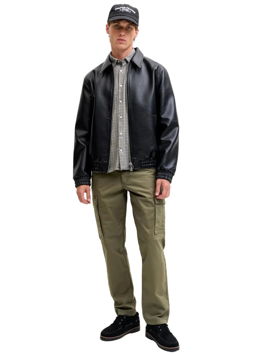 Pantalón Cargo Jack&Jones Kane Frank Oliva | Bicos de Fío