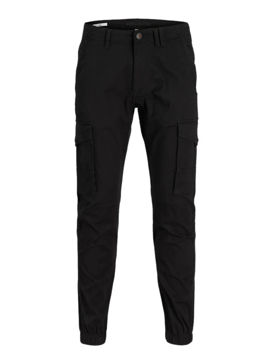 Pantalón Cargo Puño Jack&Jones Paul Negro | Bicos de Fío