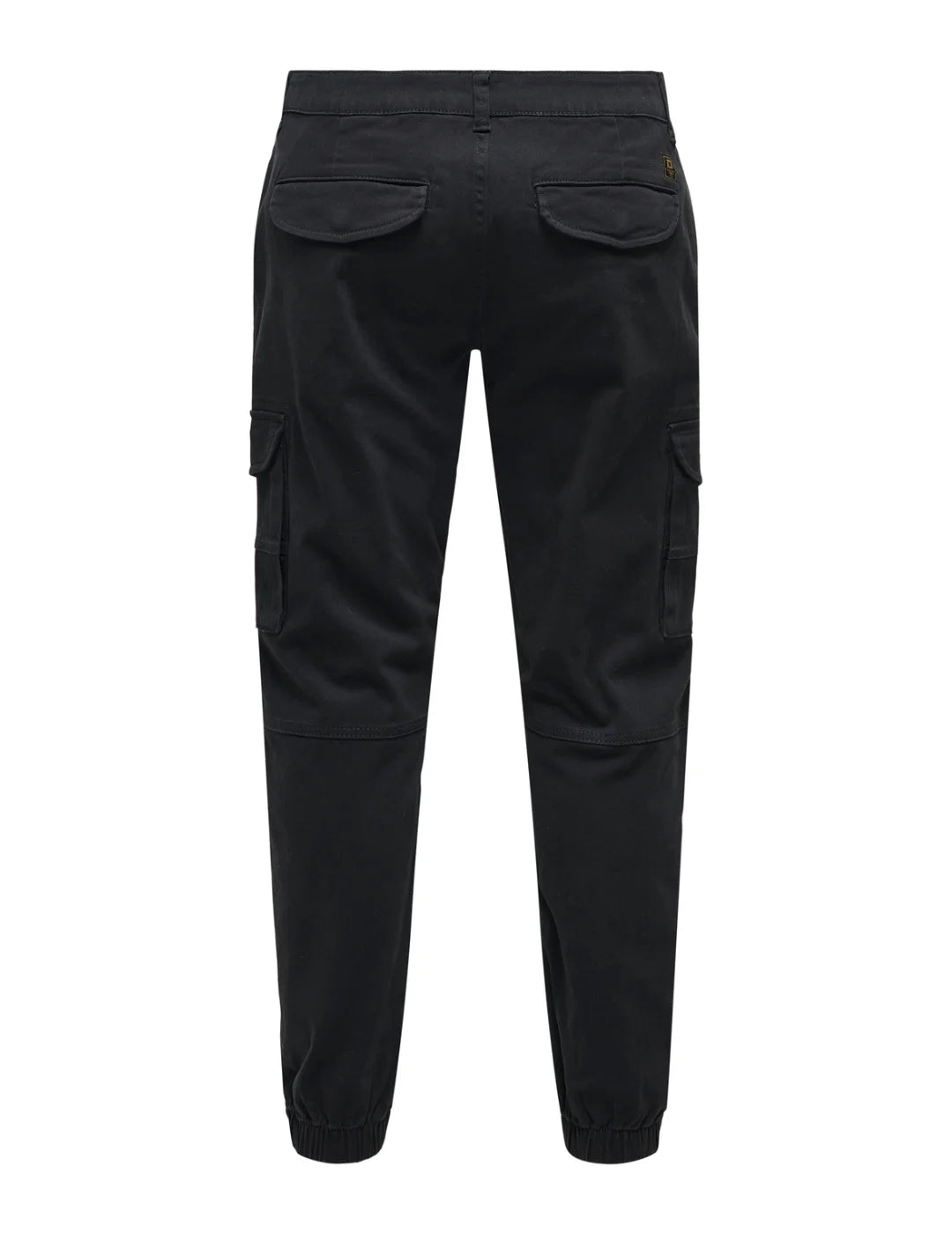Pantalón Cargo ONLY & SONS Carter Negro | Bicos de Fío