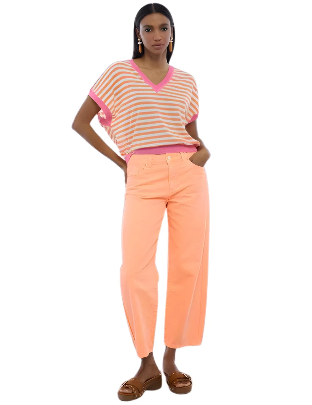 Pantalón Carrot Lola Casademunt Naranja | Bicos de Fío