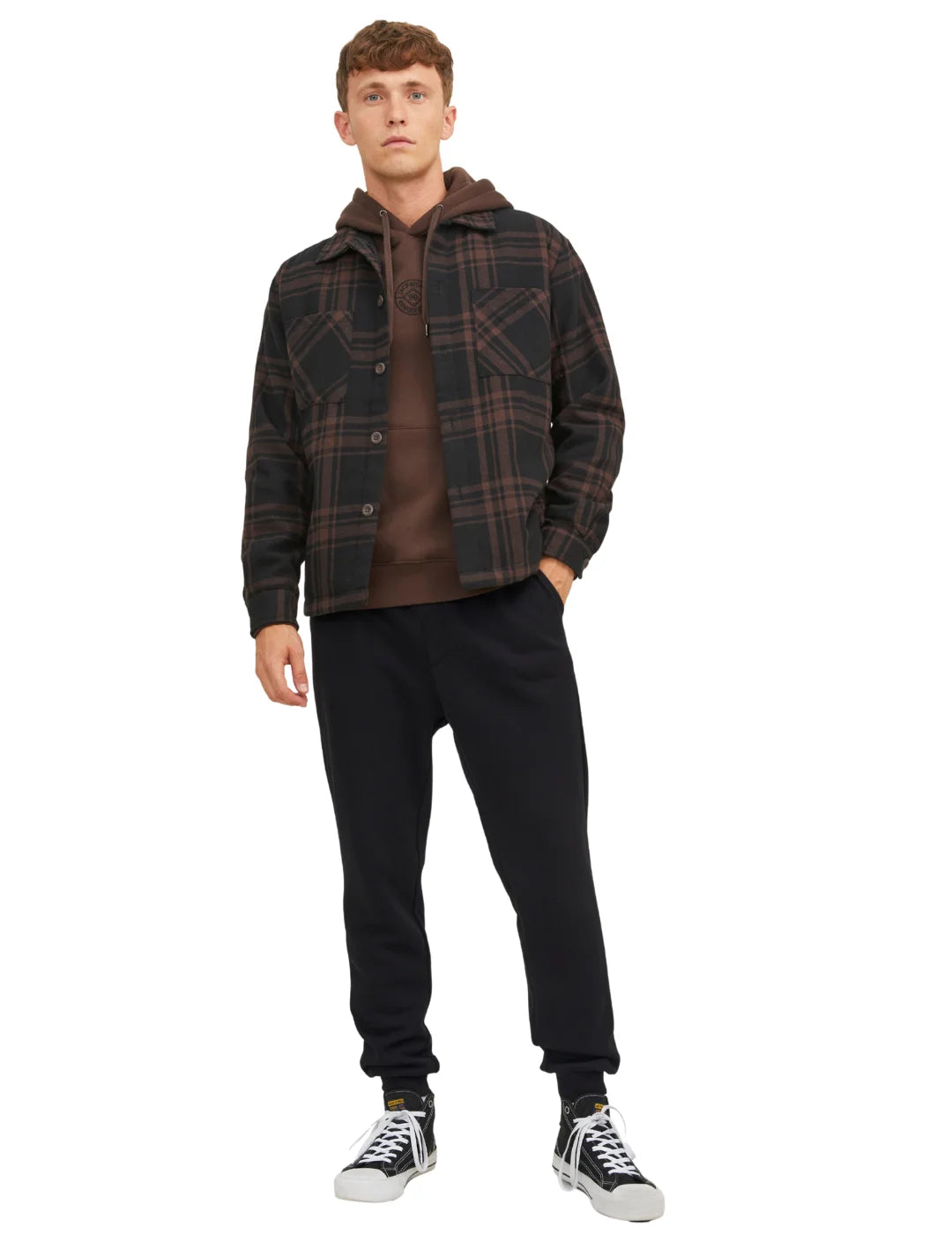 Pantalón Chándal Jack&Jones Gordon Negro | Bicos de Fío