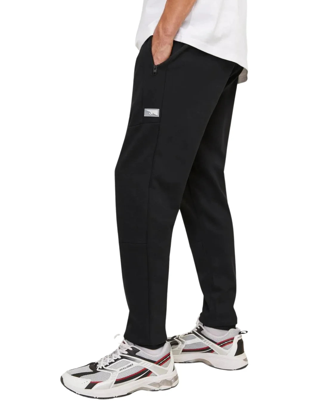 Pantalón Chándal Jack&Jones Will Negro | Bicos de Fío
