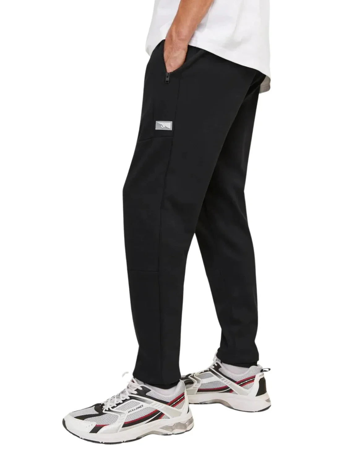 Pantalón Chándal Jack&Jones Will Negro | Bicos de Fío