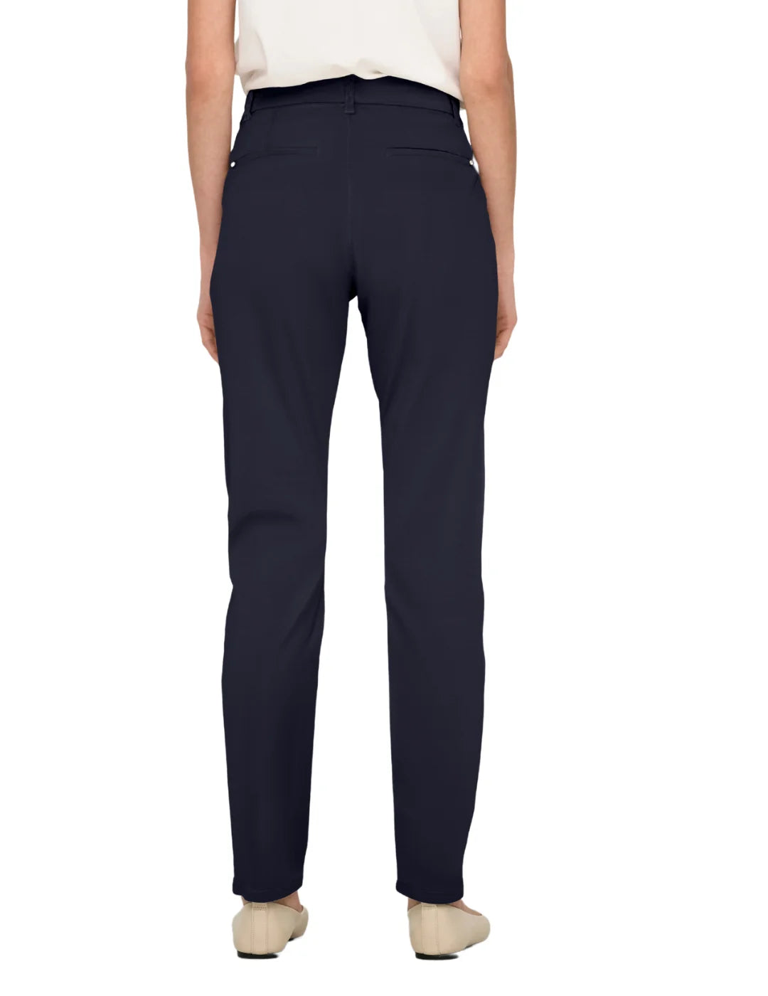 Pantalón Chino ONLY Sura Azul Marino | Bicos de Fío