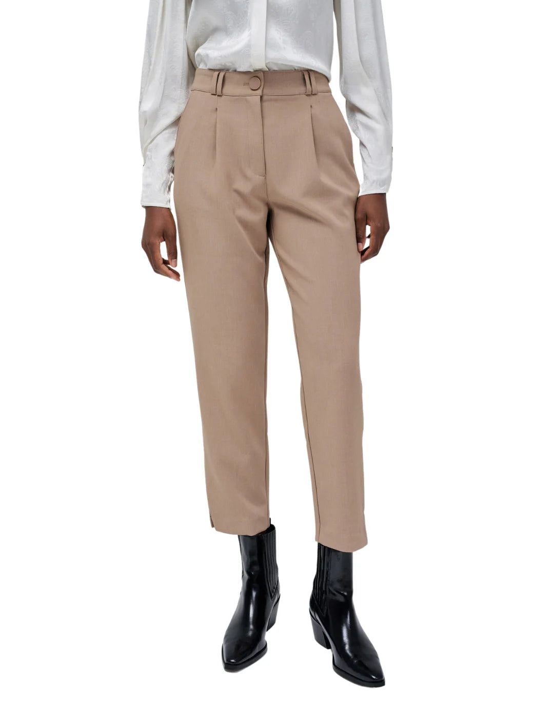 Pantalón Chino Slim Salsa Jeans Tela Beige | Bicos de Fío