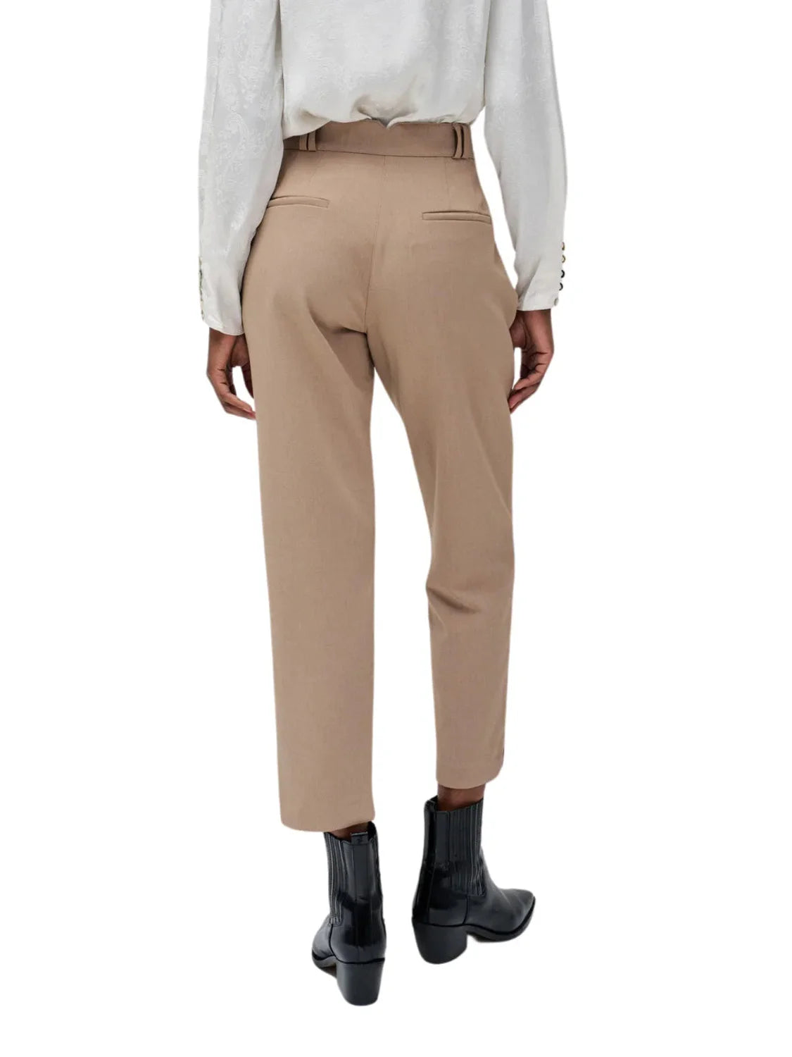 Pantalón Chino Slim Salsa Jeans Tela Beige | Bicos de Fío
