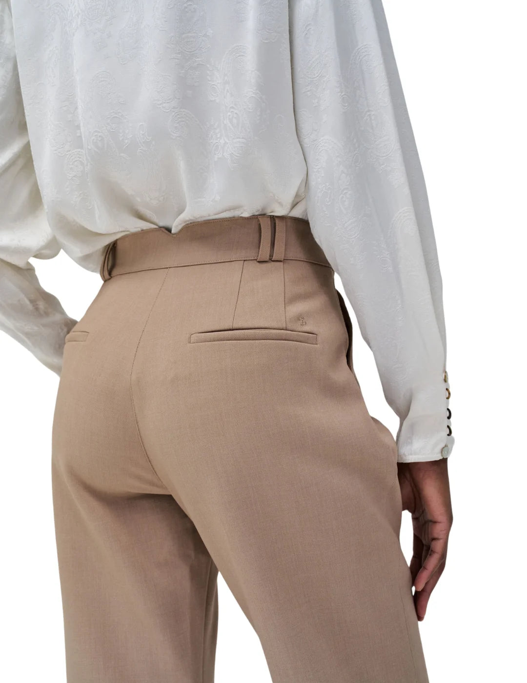 Pantalón Chino Slim Salsa Jeans Tela Beige | Bicos de Fío