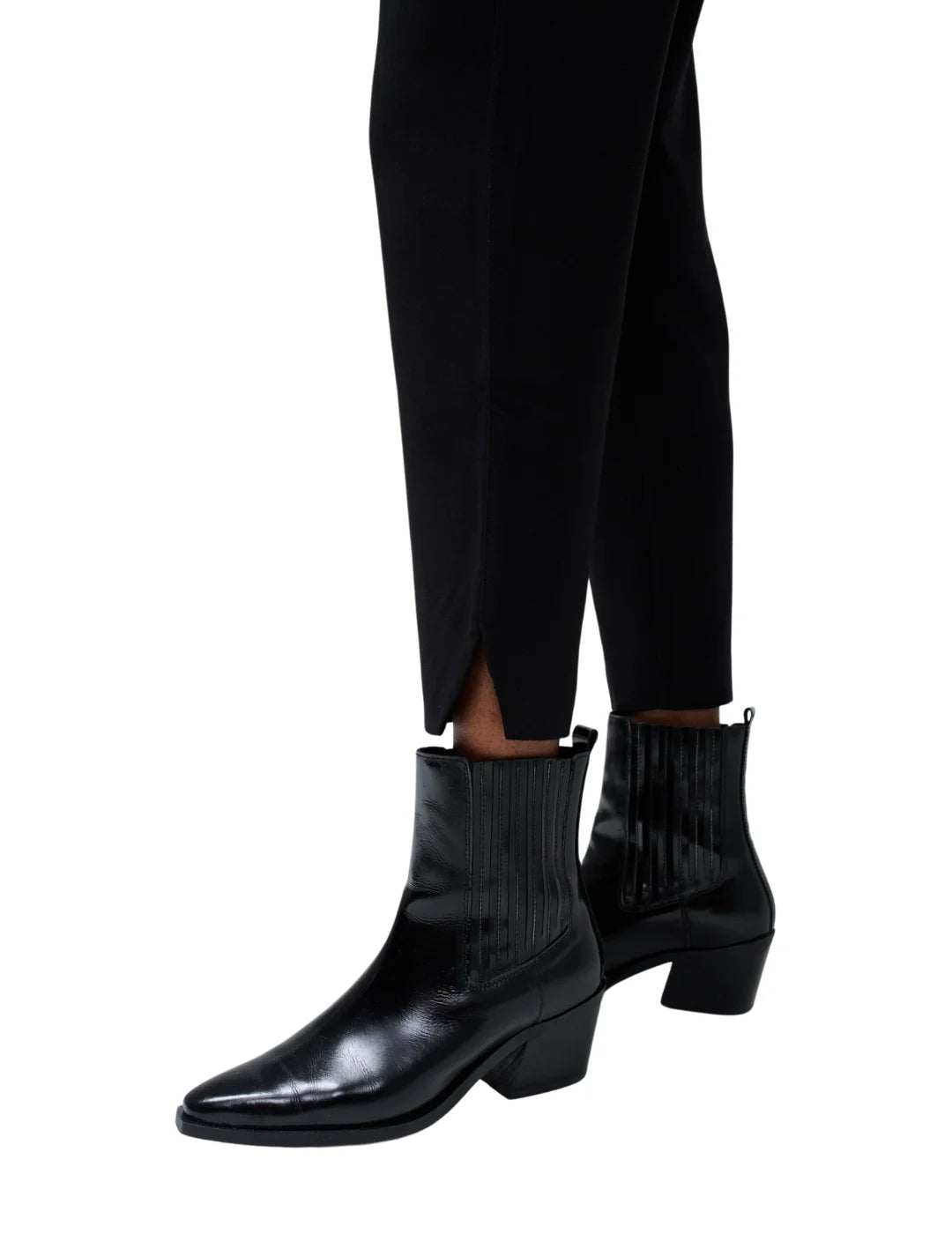 Pantalón Chino Slim Salsa Jeans Tela Negro | Bicos de Fío