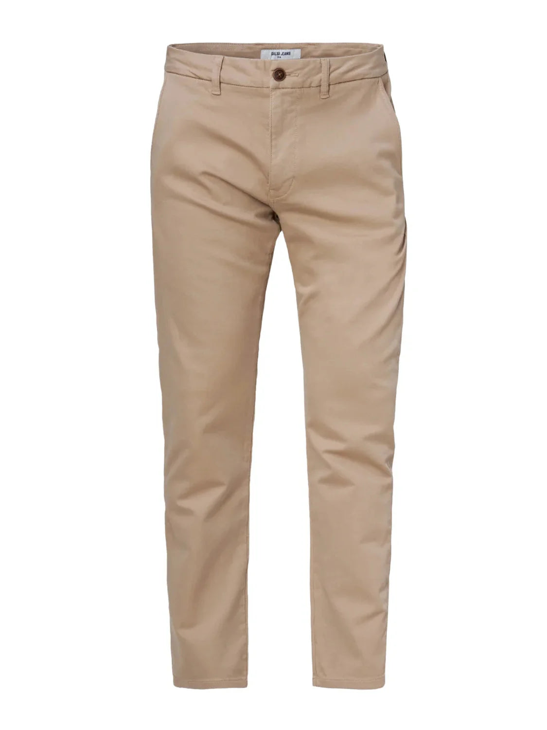 Pantalón Chino Slim Salsa Jeans S-Activ Beige | Bicos de Fío