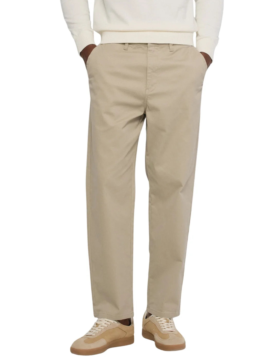 Pantalón Chino Straight Salsa Jeans Arena | Bicos de Fío
